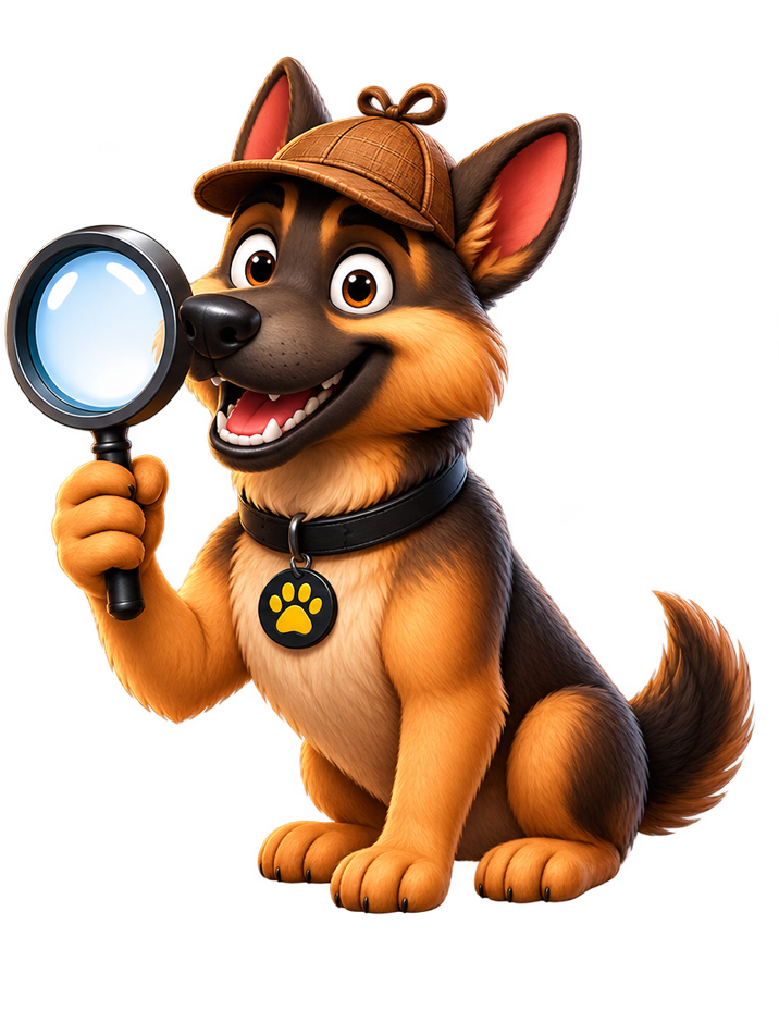 Mascote Fuçador explicando como funciona